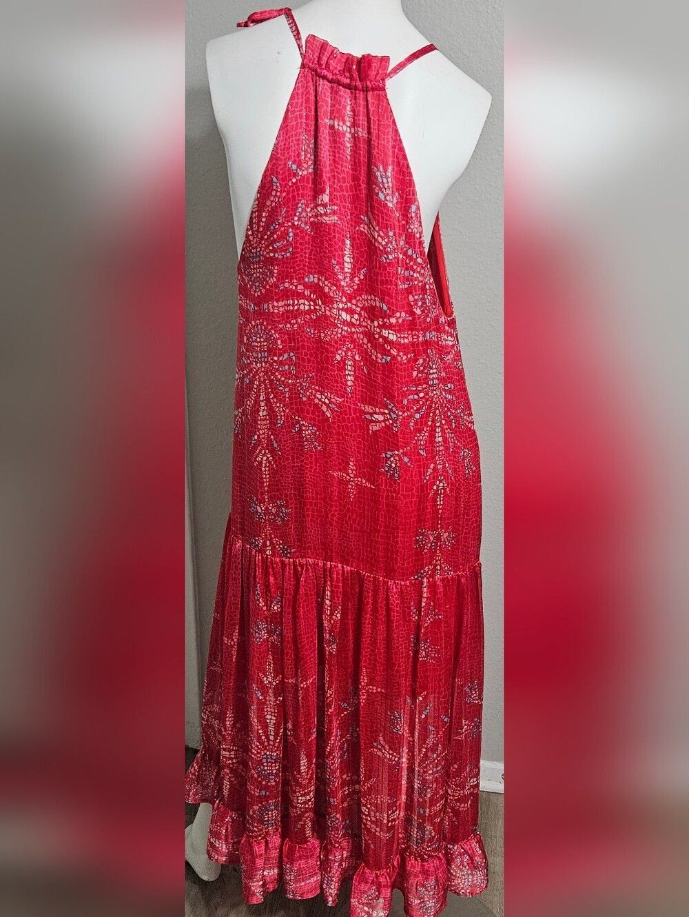 SABINA Musayev Printed long sleeve dress size M